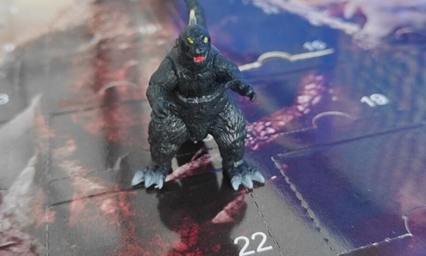 Image 5: Calendario dell'avvento con 24 godzilla