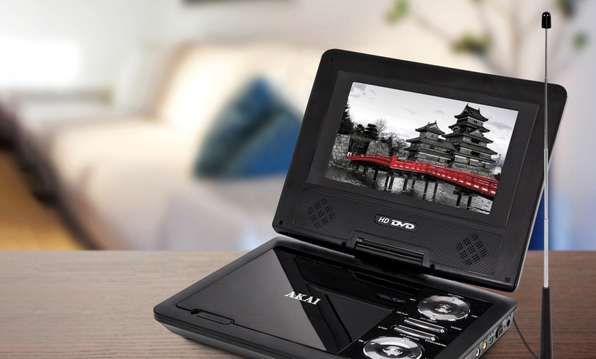 Image 12: Akai Portable DVD Player