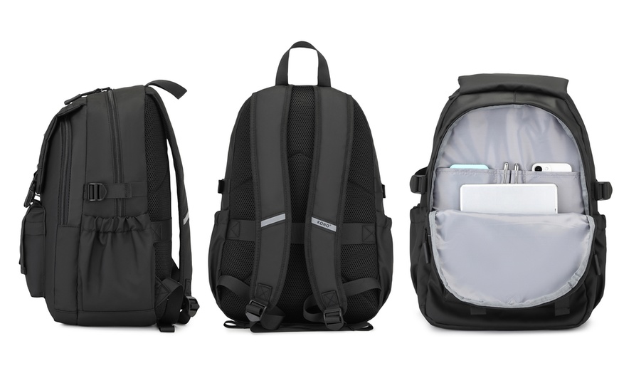 Image 3:  Mochila urbana impermeable con revestimiento 