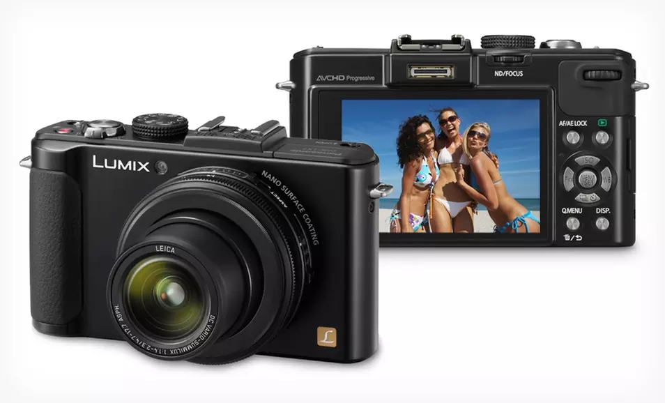 $239.99 for a Panasonic DMC-LX7K Digital Camera with 7.5x Intelligent Zoom ($449.99 List Price). Free Shipping. - Primary Image