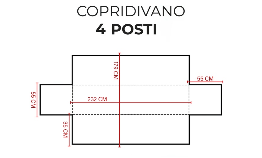 Image 40: Copridivano trapuntato antmacchia