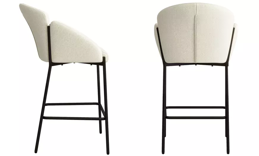 Image 19: Lot de 2 chaises de bar "Candice" de Doosense
