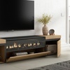 Image 13: Meuble TV avec cheminée électrique ou espace de rangement