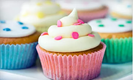One or Two Dozen Regular Cupcakes at Miss Priss Cupcakes & Such (Up to Half Off) - Primary Image