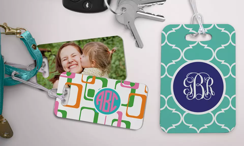 Personalized Luggage Tags from Paper Concierge (Up to 78% Off) - Primary Image