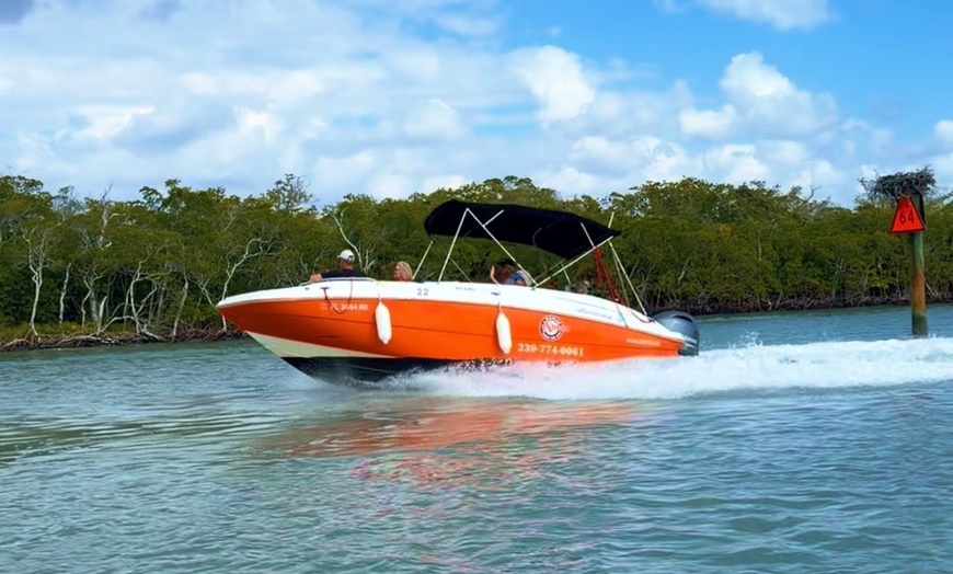 Image 6: Naples Extreme Family Fun – Deck & Pontoon Boat Adventures
