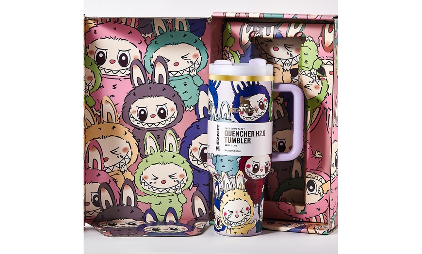 Image 10: Limited Edition Stanley x Labubu Tumblers with a Gift Box