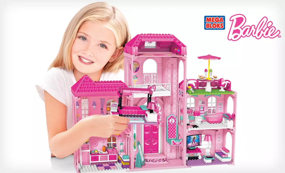 $49.99 for a Mega Bloks Barbie Build 'n Style Luxury Mansion ($79.99 List Price). Free Shipping. - Primary Image