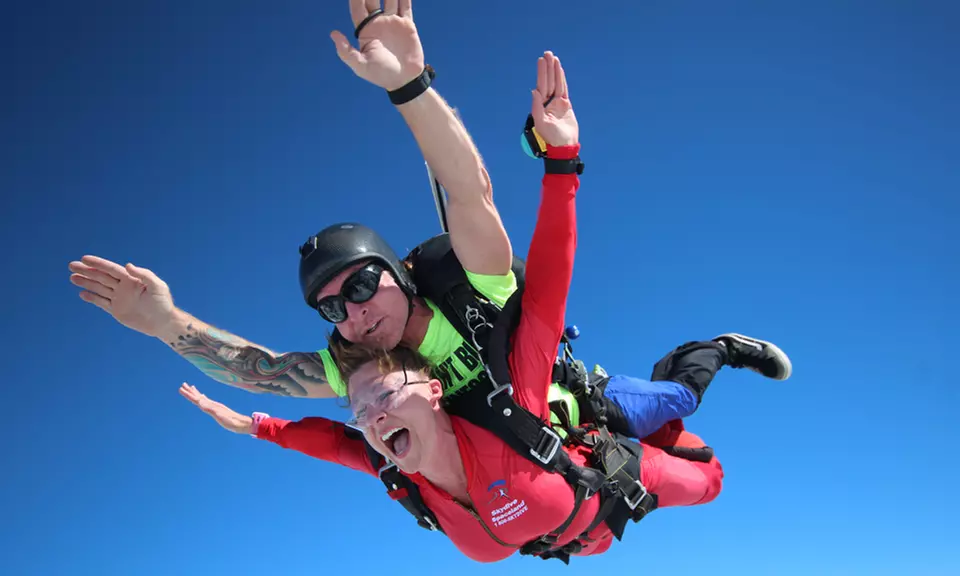 Tandem Skydiving for One or Two with Optional Video/Photos at Skydive Spaceland (Up to 30%Off)  - Primary Image
