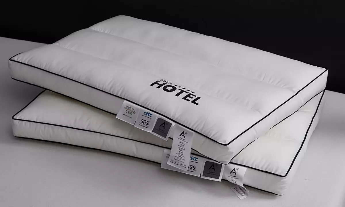 100% Cotton Five Star Hotel Pillow 2 Pack Set