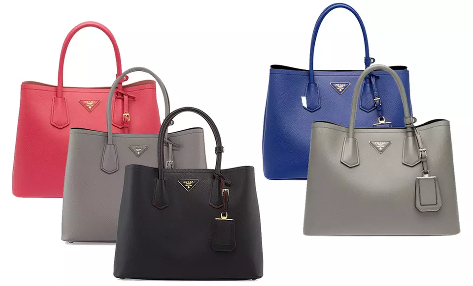 Prada Saffiano Leather Totes - Primary Image