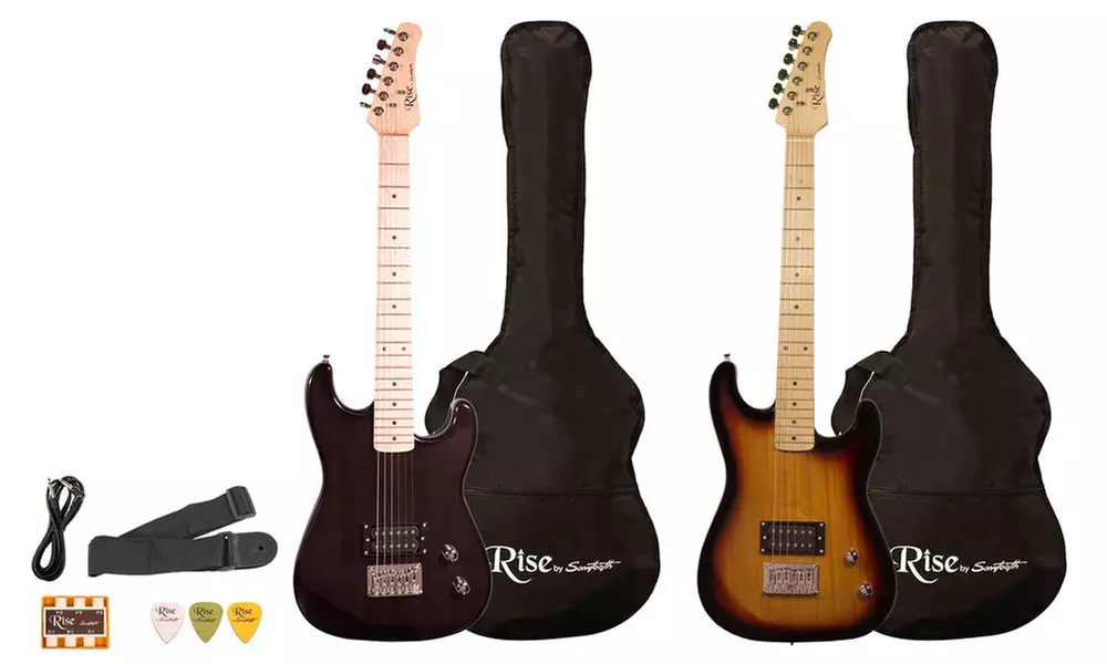 Rise by Sawtooth 3/4 Size Student Left or Right Handed Electric Guitar Bundle - Primary Image