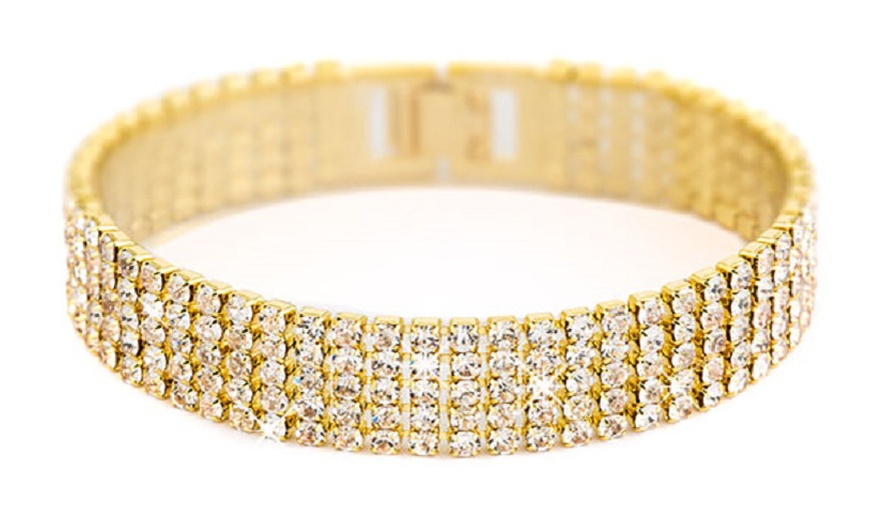 Image 2: Bracciale tennis pavè