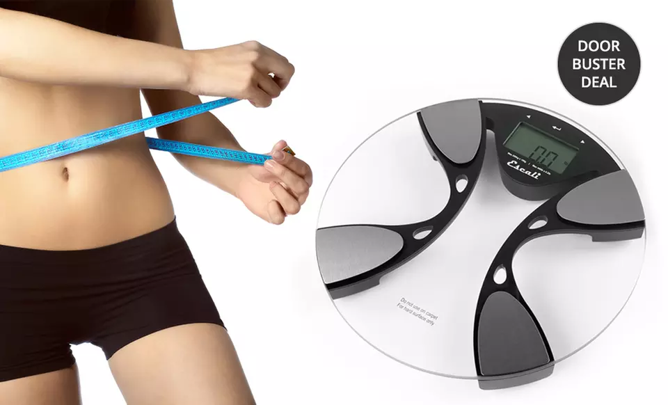 Escali BFBW200 Digital Body Fat and Water Scale. Free Returns. - Primary Image
