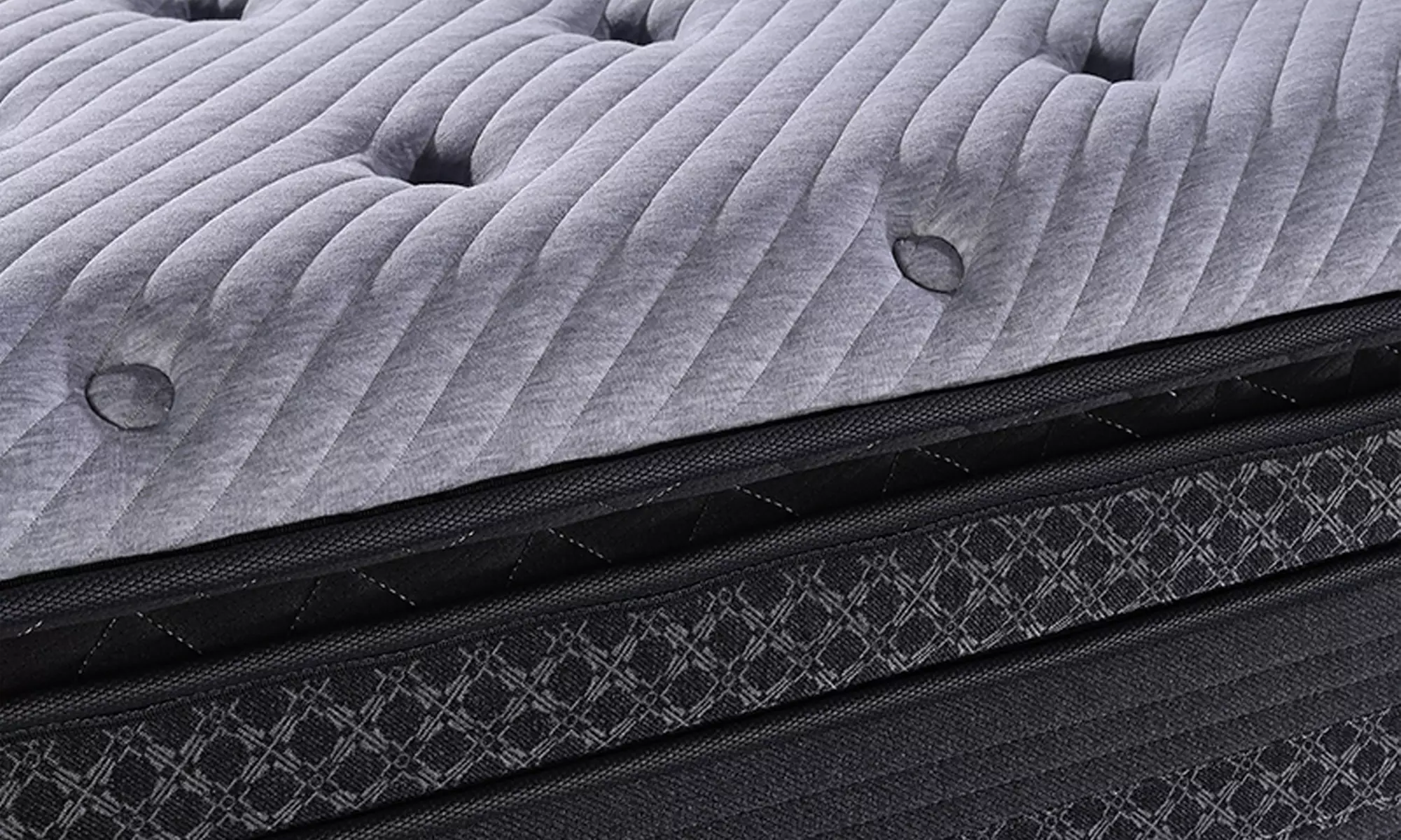 Matelas nuage à mémoire de forme et ressorts ensachés