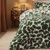 Image 5: Silentnight 10.5 Tog Leaf Print Reversible Coverless Duvet Set