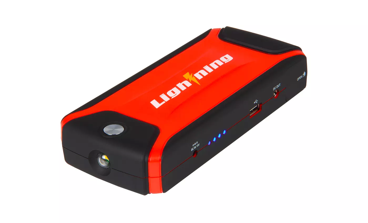 12V Lithium Ion Battery Jumper for Cars and Mobile Devices - Primary Image