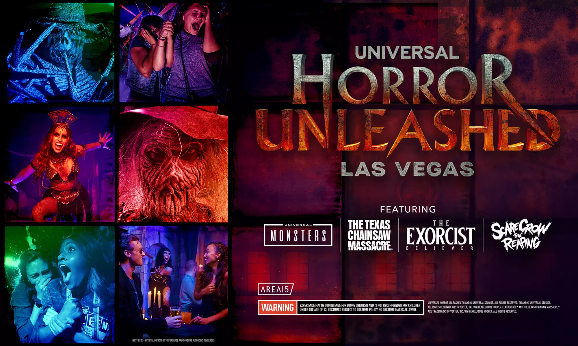 NEW ATTRACTION: Universal Horror Unleashed Las Vegas 