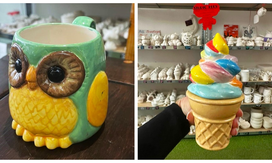 Image 3: Family Friendly Pottery Painting Experience 