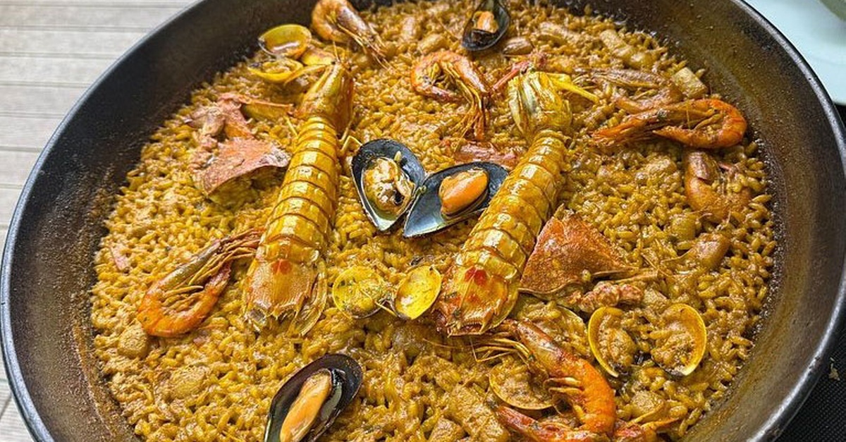 Menú de arroz para compartir en Valencia