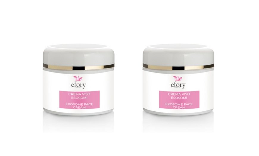 Image 2: 1, 2 o 3 creme viso agli esosomi Efory Cosmetics