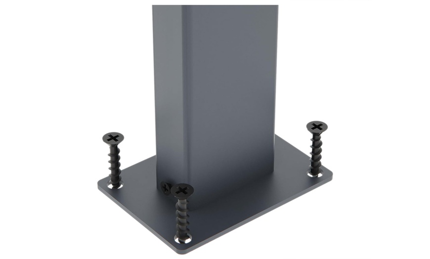 Image 3: Alivio 3m x 2m Steel Frame Pergola with UV-Resistant Canopy