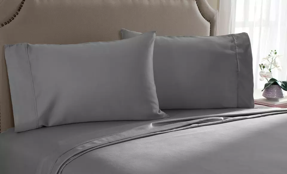 Regency 300-Thread Count Cotton Rich Sheet Set - Primary Image