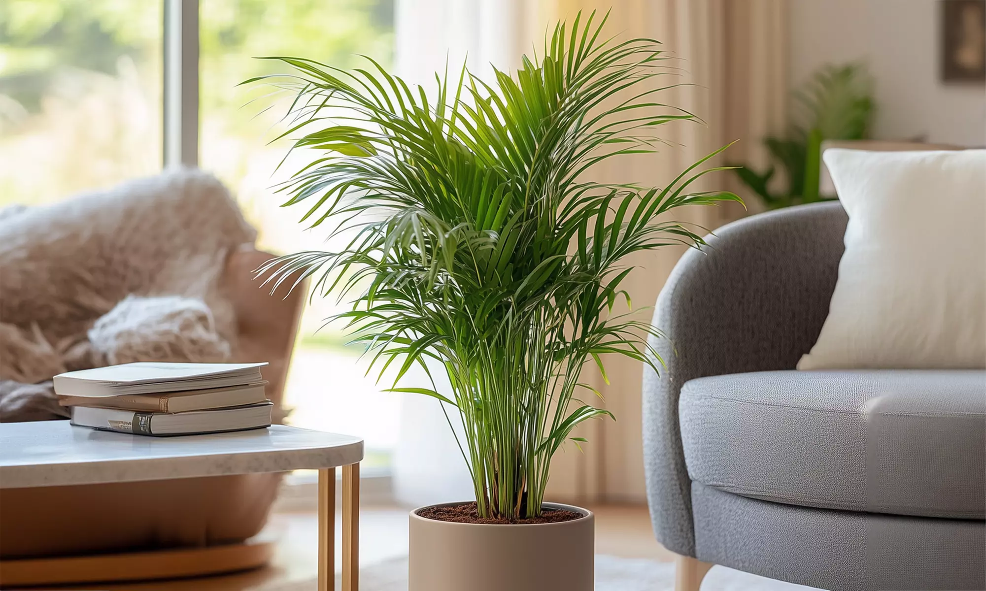 Luftreinigende Areca-Palme