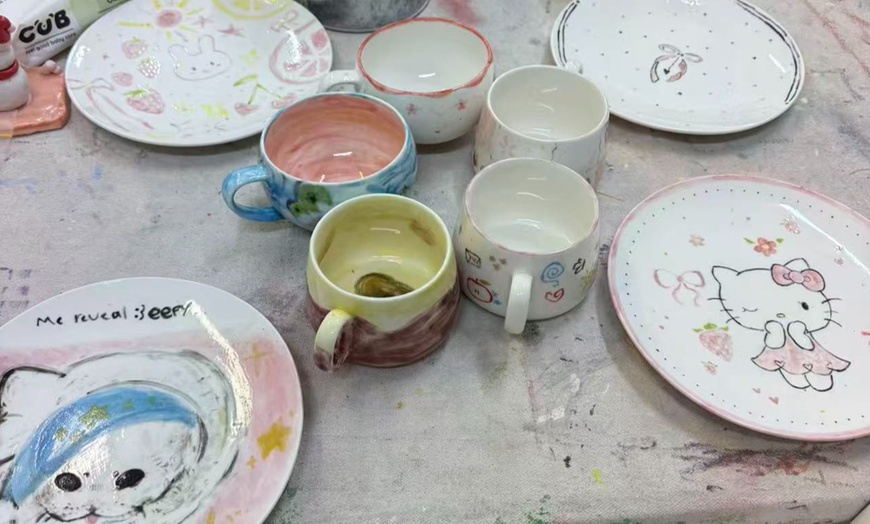 Image 5: Fun Pottery Painting for One or Two: Create Your Own Masterpieces!