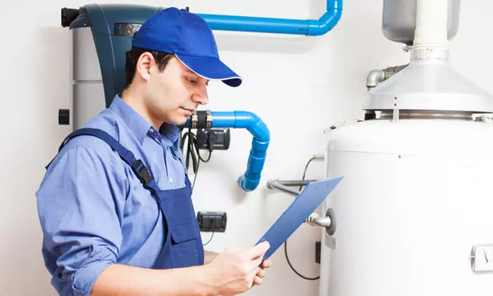 $19 for a Water-Heater, -Pressure, and -Quality inspection from San Diego Green Contractor ($95 Value) - Primary Image