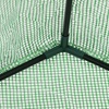 Image 4: Outsunny Walk In Greenhouse with Shelves, PE cover and roll up door 