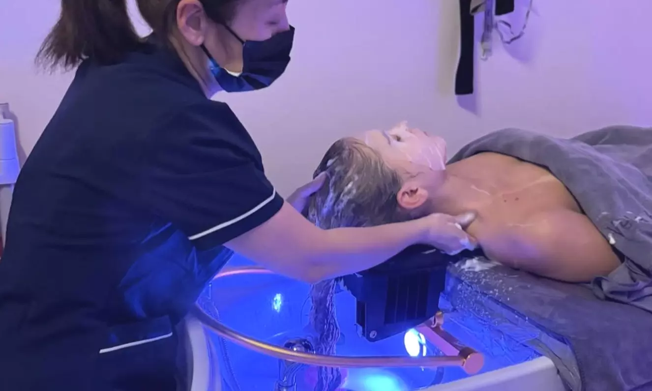 Luxury Head Spa for 1 or 2 with Mini-Facial or Back Massage