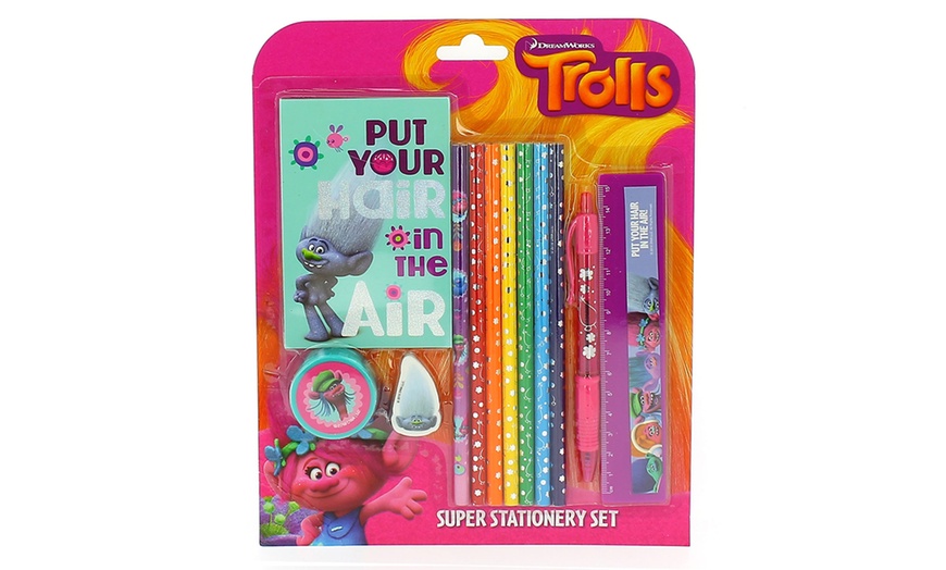 Image 2: Trolls Stationery Sets