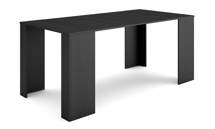 Image 35: Extendable Console Table for 8 Diners