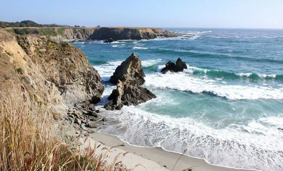 Stay with a Bottle of Wine at Hill House Inn in Mendocino, CA. Dates Available into July. - Primary Image