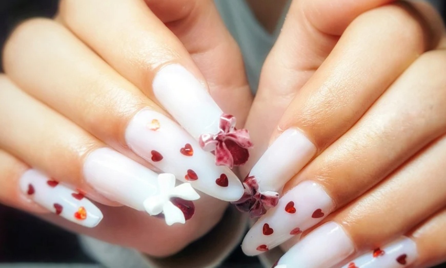 Image 1: Pose de vernis semi-permanent, dépose en option