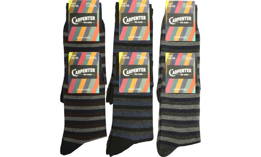 Image 5: Carpenter 6er- oder 12-Pack kurze oder lange Herren-Socken