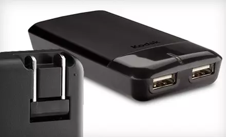 Kodak Essential Single or Dual USB Power Pack (Up to 59% Off) - Second Medium