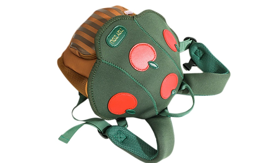 Image 8: Mushroom Design Kids' Backpack with Adjustable Straps