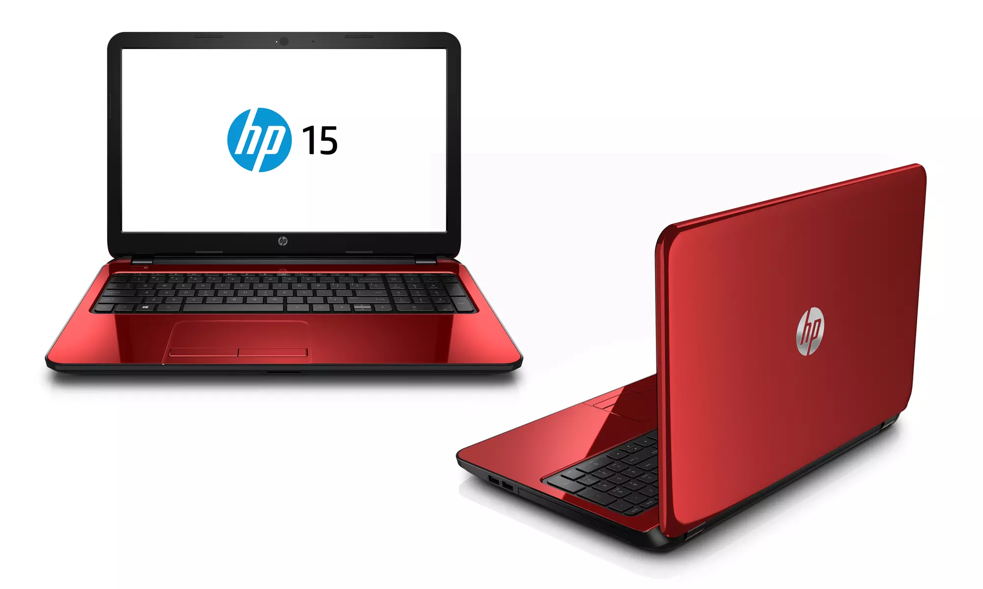 HP 15.6" Laptop with AMD A8-6410 CPU, 4GB RAM, and 1TB HDD - Primary Image