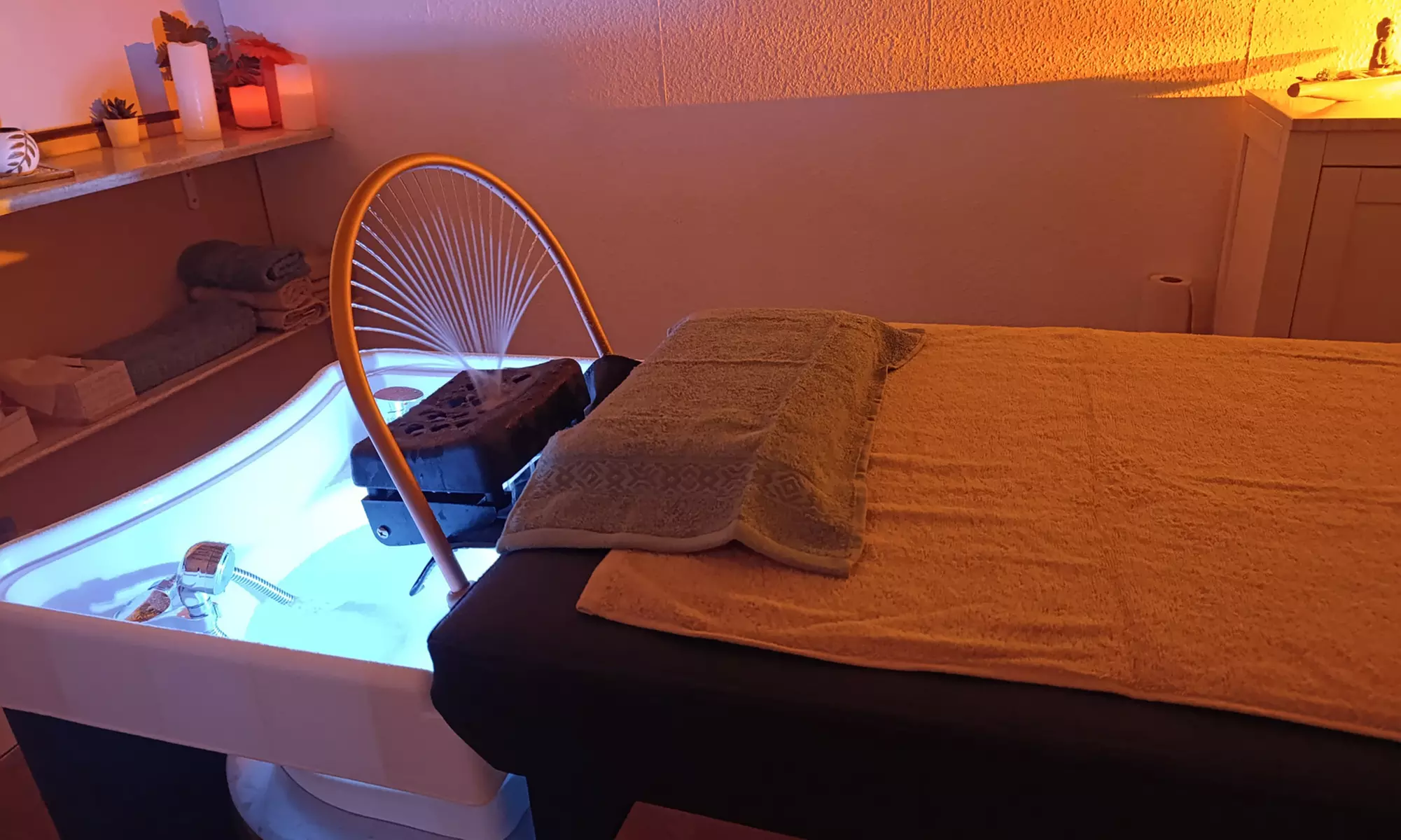 Tratamiento de head spa y opción a masaje o reflexología podal para 1