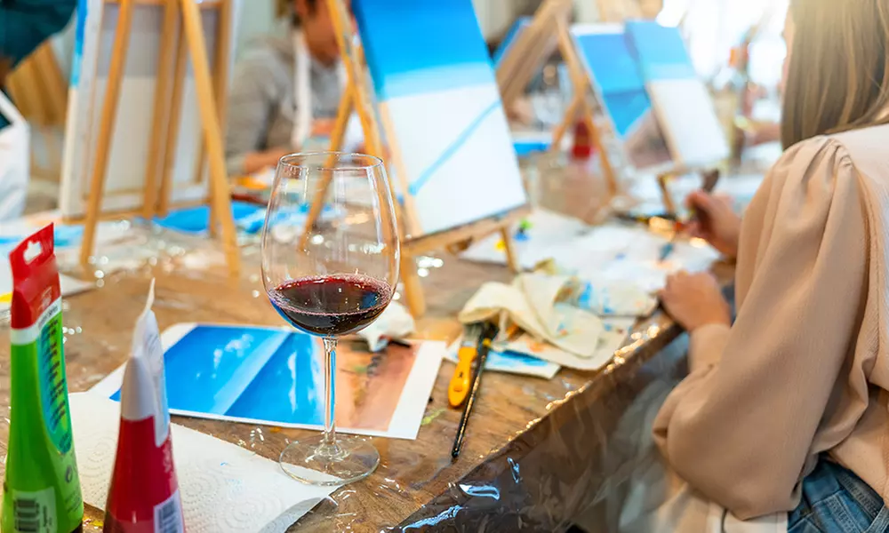 Save Up to 47% on Fun Paint and Sip Classes Near You


