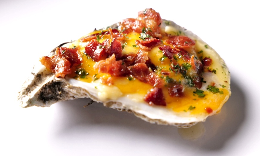Image 7: Premium Baked Oyster Samplers, Drinks, and Dining Credits
