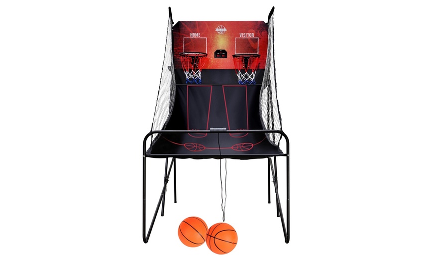 Image 2: Canasta de baloncesto con contador de puntos digital, de Bumber