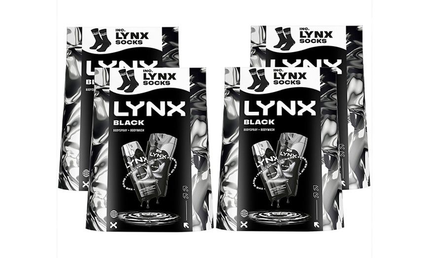 Image 5: Lynx Black Duo Gift Set, Body Spray and Bodywash Grooming Kit