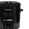 Image 2: TODO 0.9L Deep Fryer Stainless Steel Housing