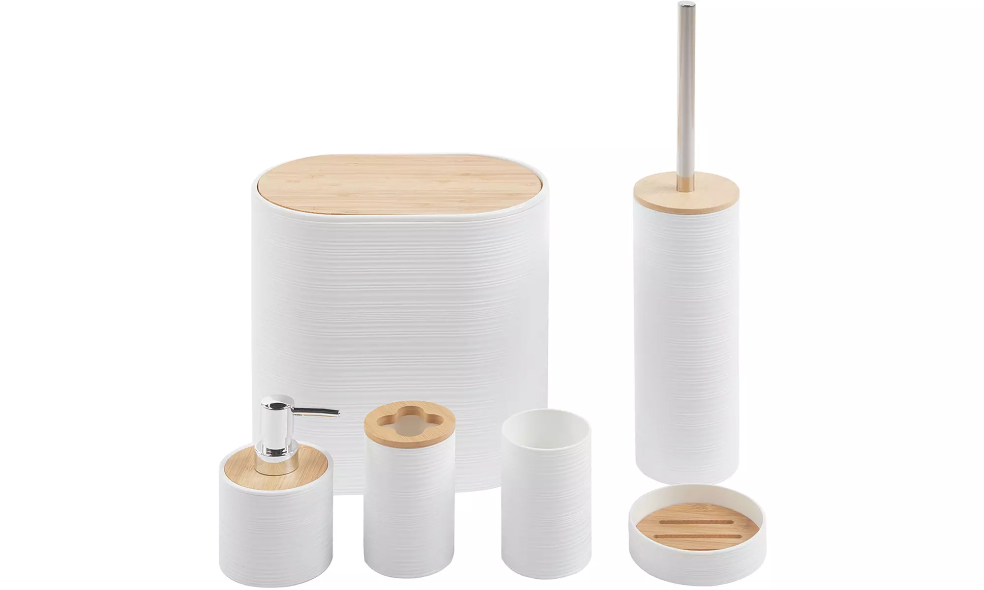 Juego completo de 6 accesorios de baño