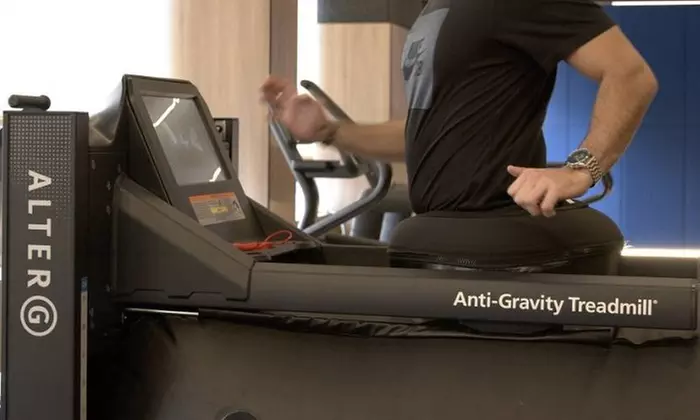 1 o 3 sesiones en cinta de correr sin gravedad para 1 o 2 personas