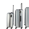 Image 20: Set of Three Hard-Shell ABS Suitcases