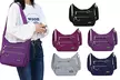 ItBelongs2U Women Nylon Waterproof Shoulder Messenger Lightweight Crossbody Bag - Second Medium